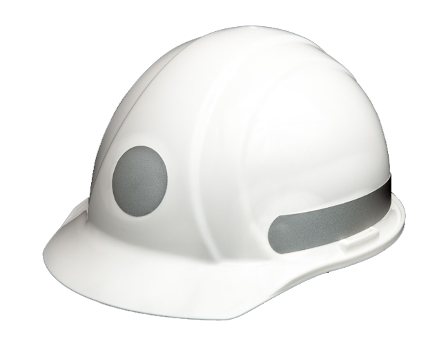 Liberty Circle Reflective Hard Hat Silver On Sale