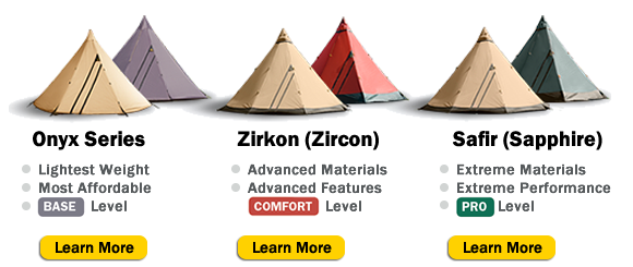 Buy Tentipi tents and stoves in USA and Canada