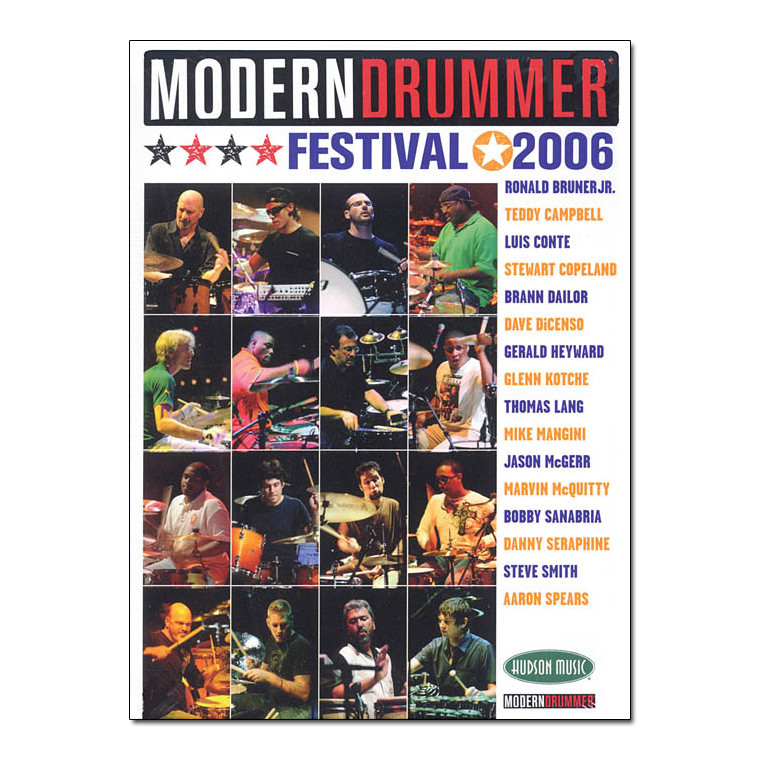 Modern Drummer Festival 2006 - 4 DVD DISC SET - Drumtek Store