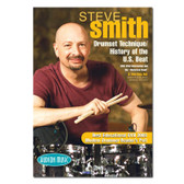 Steve Smith -Drum Set Technique/History of the US Beat  DOUBLE DVD