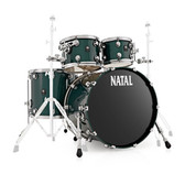 Natal Cafe Racer - British Racing Green Shell Pack (22", 10", 12", 16")