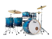 NEW! Pearl Export EXL - Azure Daybreak (22", 10", 12", 14", 16" + 14" Snare) Hardware & Zildjian I Series Pro Gig Pack Included!