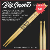 Big Sound 5B Premium Drumstick