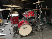 Gretsch Catalina Club - LTD. Edition Red Satin Flame (18", 12", 14" + 14" Snare)