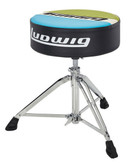 Ludwig Atlas Classic Round Throne - Blue/Olive