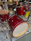 DW Design - Cherry Stain (22", 10", 12", 16" + 14" Snare) Shell Pack