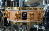 Sonor Artist Series 14" x 5" Scandinavian Birch 24K Gold Snare Drum
