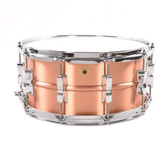 Ludwig Acro Brushed Copper Snare Drum 6.5" x 14"
