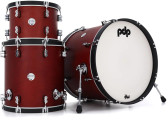 PDP Concept Maple Classic Series 3-Piece Shell Set in Ox Blood Stain (22"/13"/16")