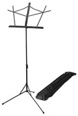 On Stage Sheet Music Stand Detatchable Bookplate in Black with Bag