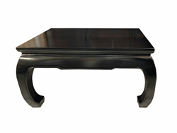 Oriental Coffee Table With Banana Legs