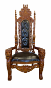 Baroque Lion King Chair