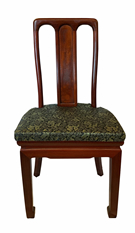 Elegant Oriental Dining Room Side Chair