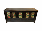 Mongolian Antique Lowboy Cabinet