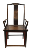 Elm wood Chinese antique scholar chairs