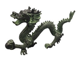 Chinese Bronze Dragon Statue