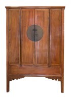 4 Door Asian Wardrobe With Shelving 4 Door Asian Wardrobe With Shelving