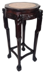 Chinese Table Lotus Design with Marble top