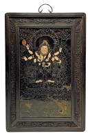 Oriental Glass Wall Panel of Tara Guanyin Bodhisattva