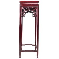 Rosewood Square Plant Stand Three Foot High