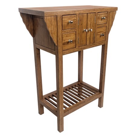 Modern Asian Entryway Table 26" Wide
