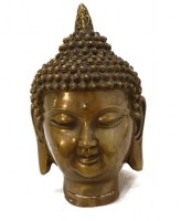 Thai Bronze Buddha Head