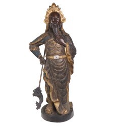 Chinese Bronze Statue of Guan Yu symbol of wealth Chinese Bronze Statue of Guan Yu symbol of wealth