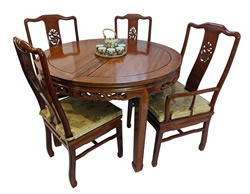 Rosewood Carved Dragon Dining Table