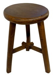 Three Legged Chinese Antique Stool