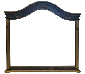 Antiqued Empire Arched Mirror Antiqued Empire Arched Mirror