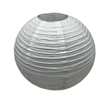 Oriental White Round Paper Shade