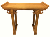 Elm Chinese Altar Table in Light Honey Color 42"W