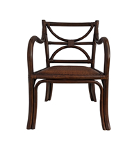 Oriental Rattan Arm Chair