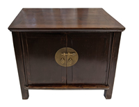 Chinese Antique End Table With Hidden Drawers