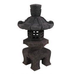 Pagoda Lantern in Stone For Garden Use 20" High Pagoda Lantern in Stone For Garden Use 20" High