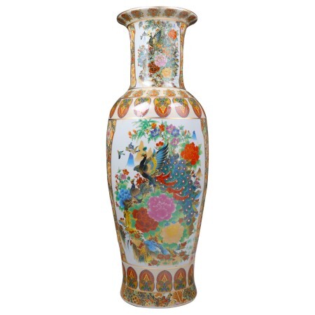 Japanese Satsuma Porcelain Vase, 36