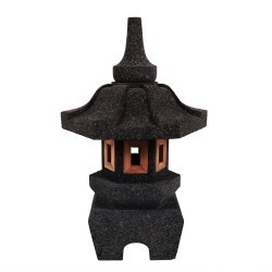 Japanese Garden Lantern in Stone, 20"H Japanese Garden Lantern in Stone, 20"H