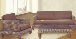 Modern Rattan Living Room Set