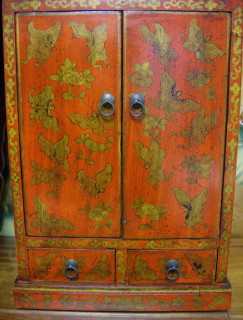 Tibetan Empress Butterfly Cabinet