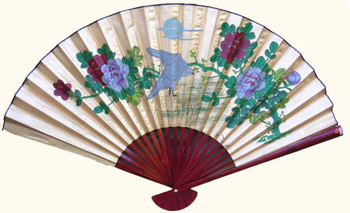 35 inch high folding fan