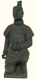 Xian Kneeling Warrior ceramic statue