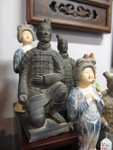 Xian Kneeling Warrior ceramic statue