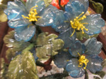 Oriental stone carving.