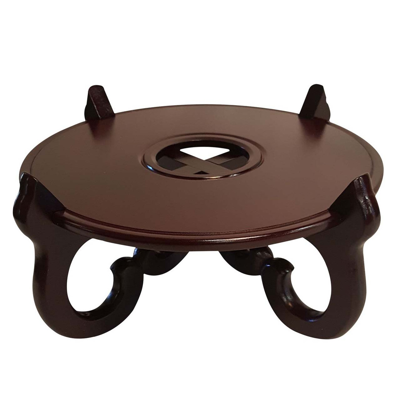 Plate Stand in Asian Mahogany for Porcelain Plates - Oriental Furniture  Warehouse: Chinese & Asian Styles
