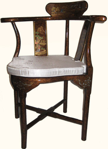 asian corner chair