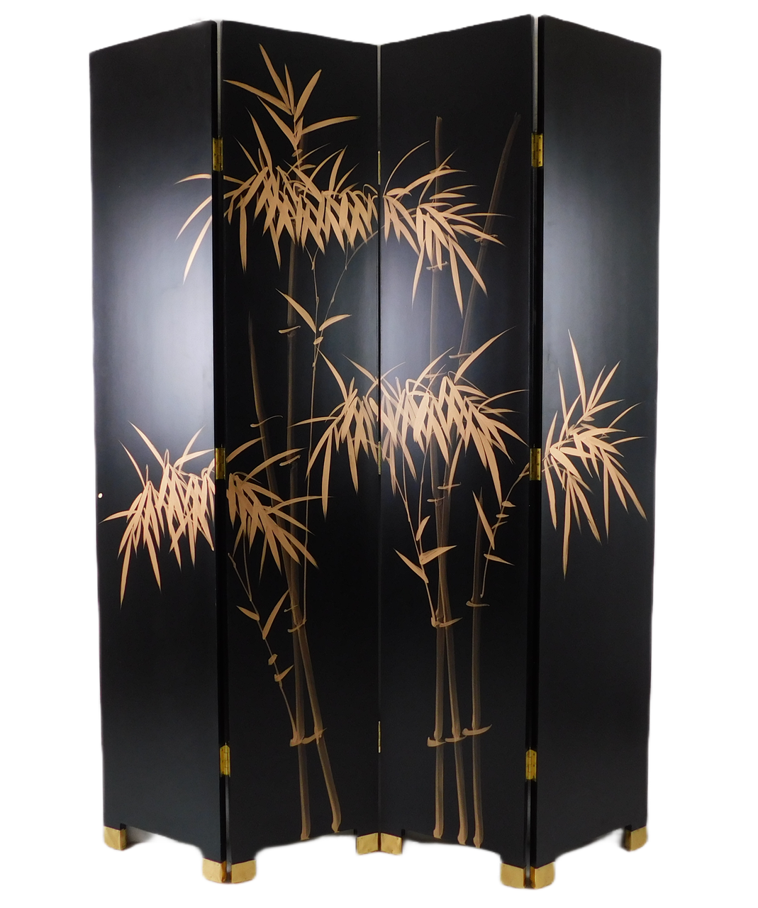 Oriental Furniture Warehouse Lacquer Floor Screen Hand