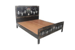 Oriental lacquer Bed