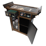 Black Lacquer Wing top Cabinet