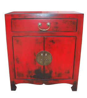 Chinese red cabinet