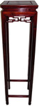 44 inch solid rosewood Chinese Chen Lueng style plant stand